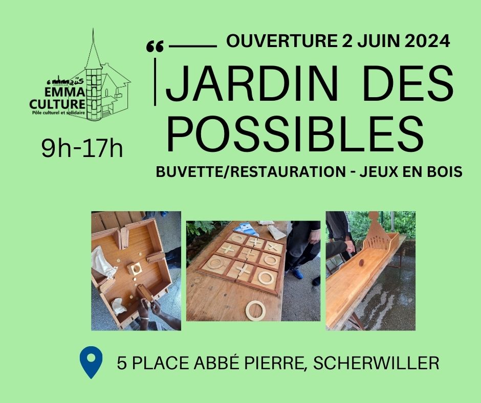 Ouverture du jardin EmmaCulture pour le slow up
