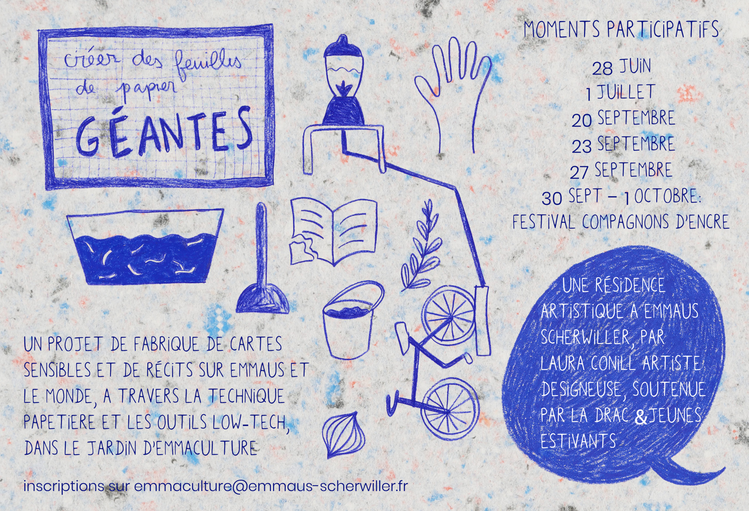 Le projet GEANTES à Emmaüs Scherwiller